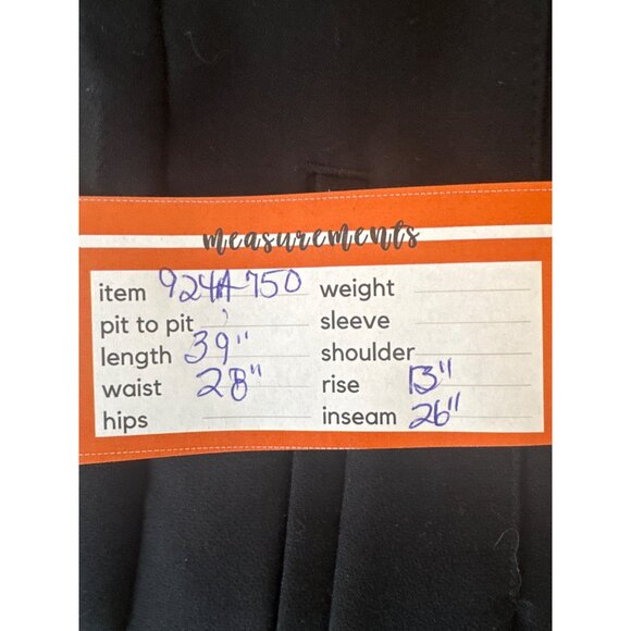 2/$30 ZARA Black Medium High-Waisted Tapered Dress Pants - Picture 10 of 15